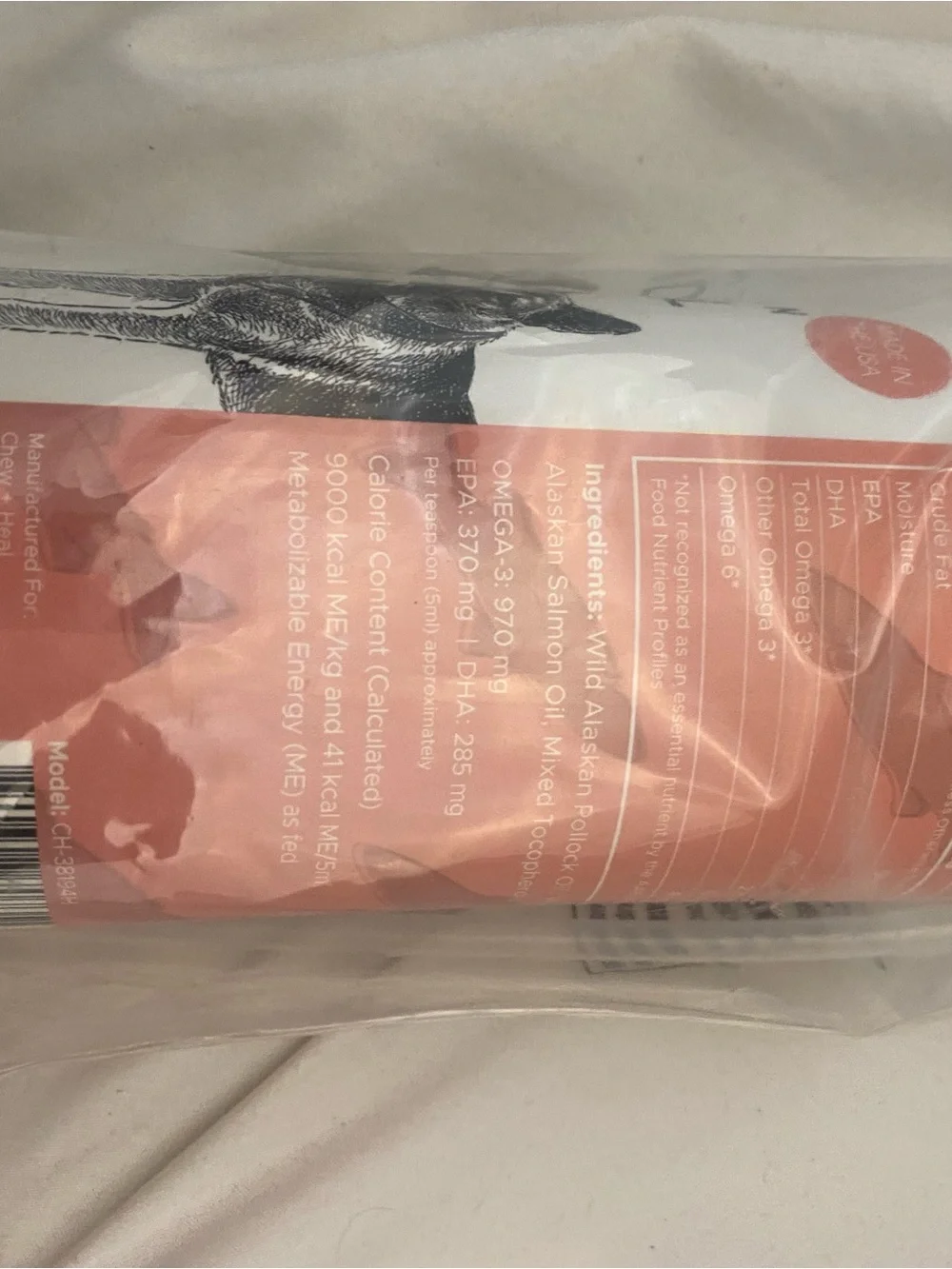 Wild Alaskan Salmon Oil For Pets
